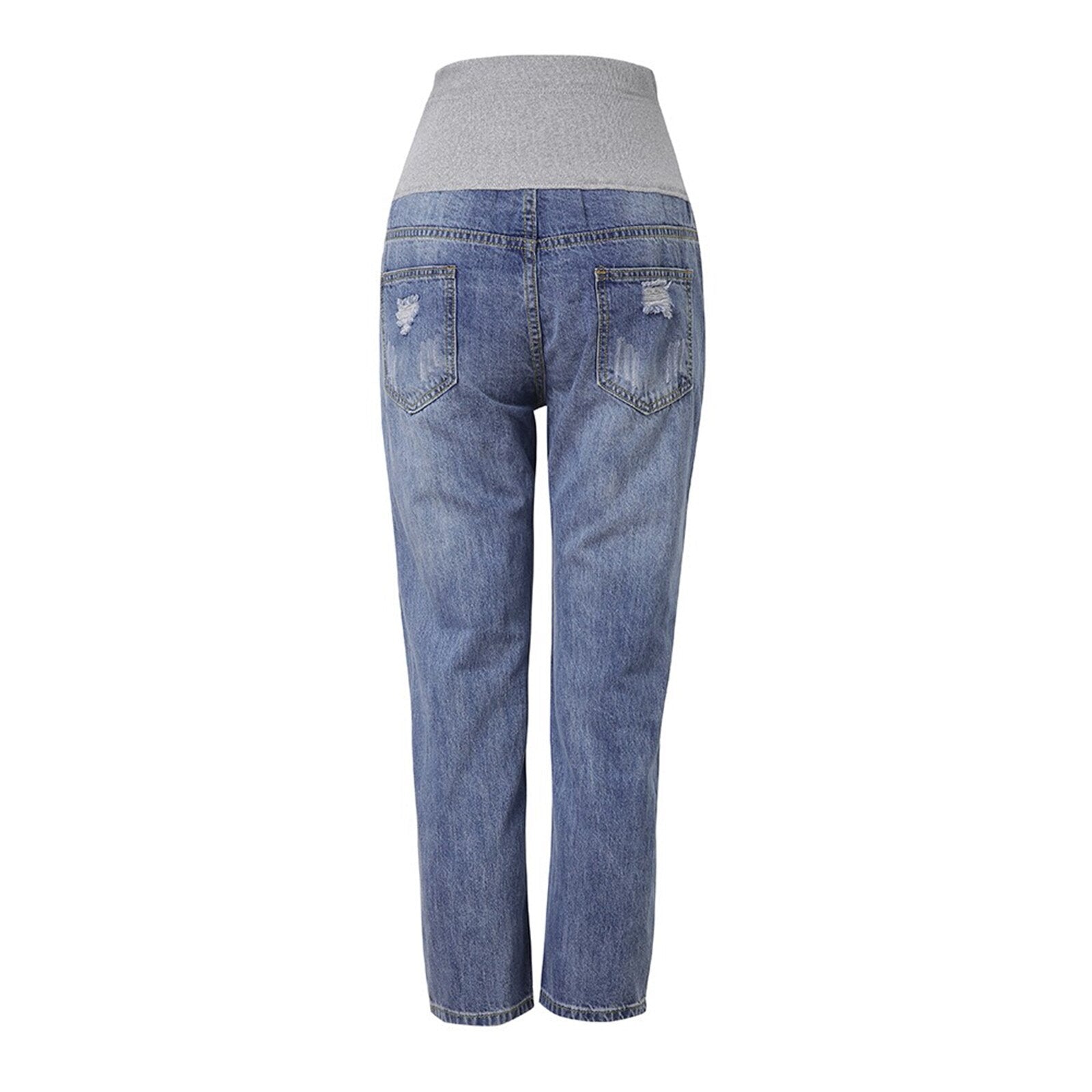 New Summer & Autumn Fashion Maternity Hole Jeans