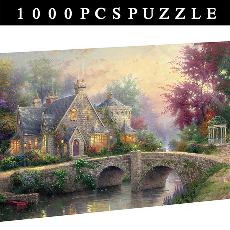 1000 Pieces Puzzle 50X70cm Fairyland Bridge