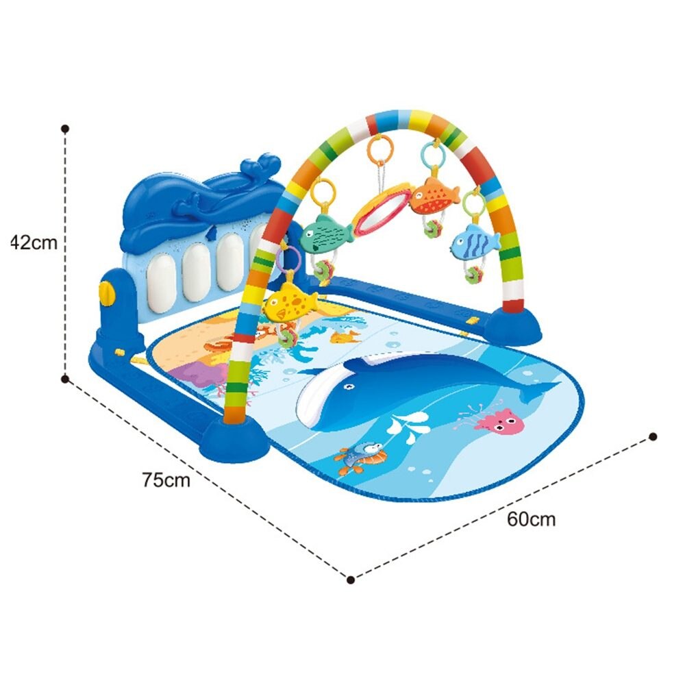 Baby Activity Play Gym with Piano Keyboard