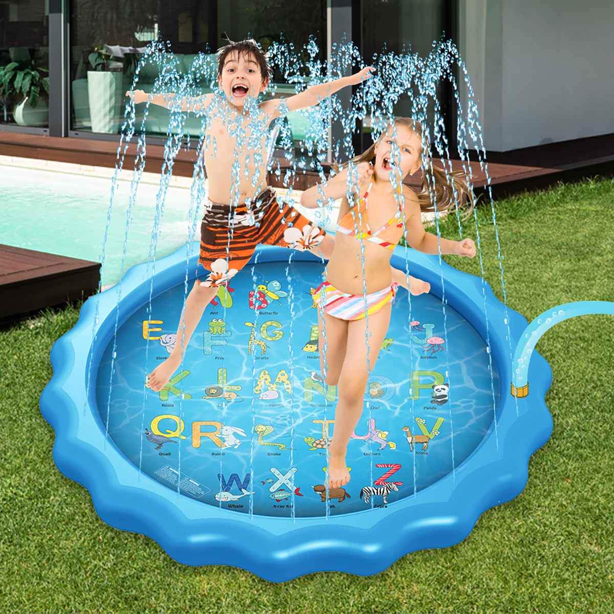 170cm Kids Water Sprinkler Play Mat