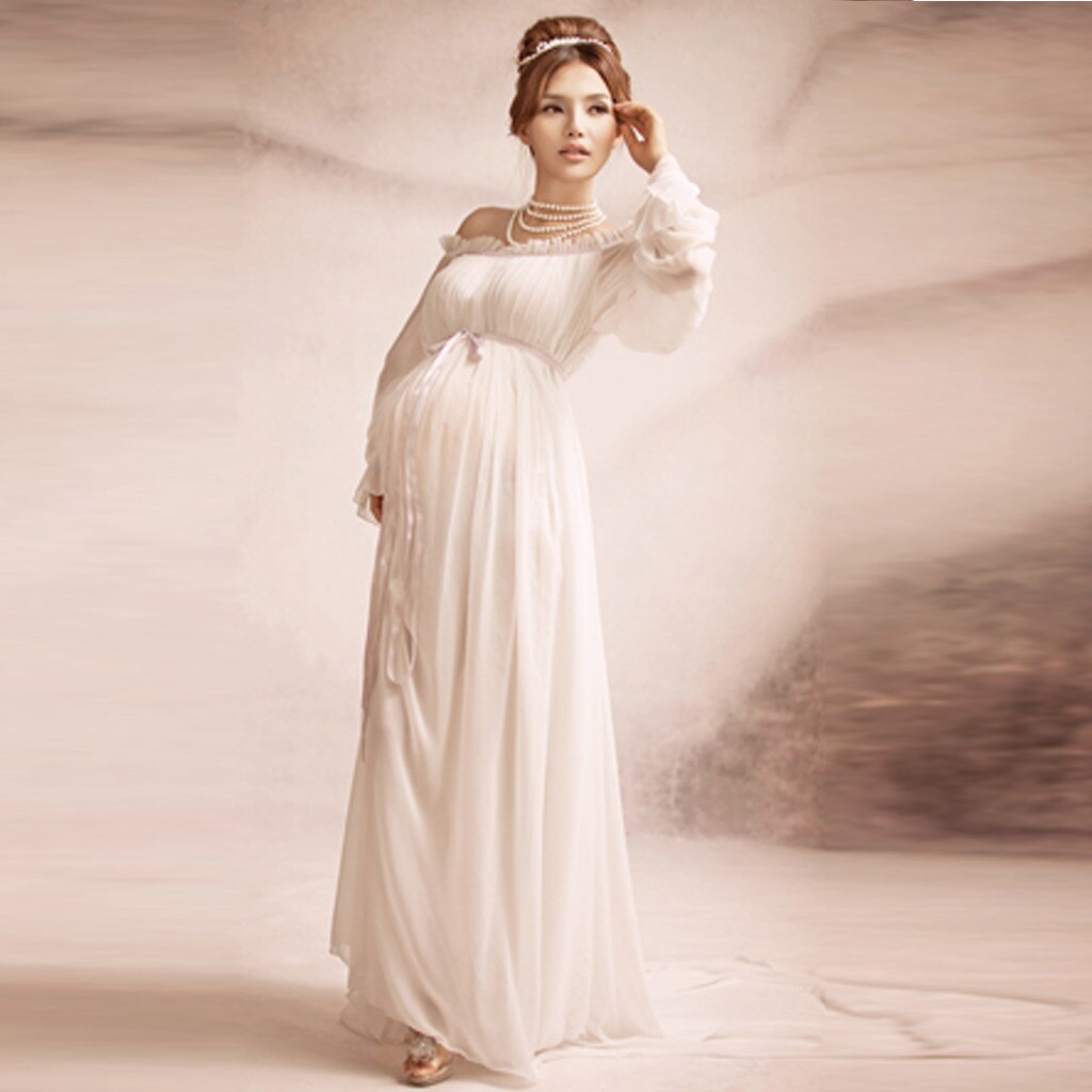 New Elegant Maternity Photography Dress