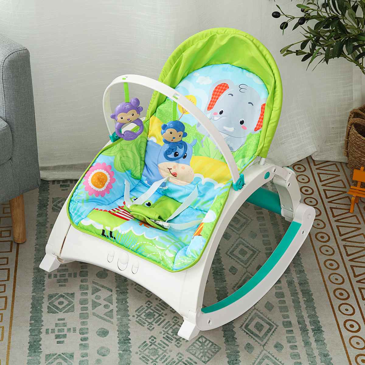 Electric Baby Cradle Chair With Music