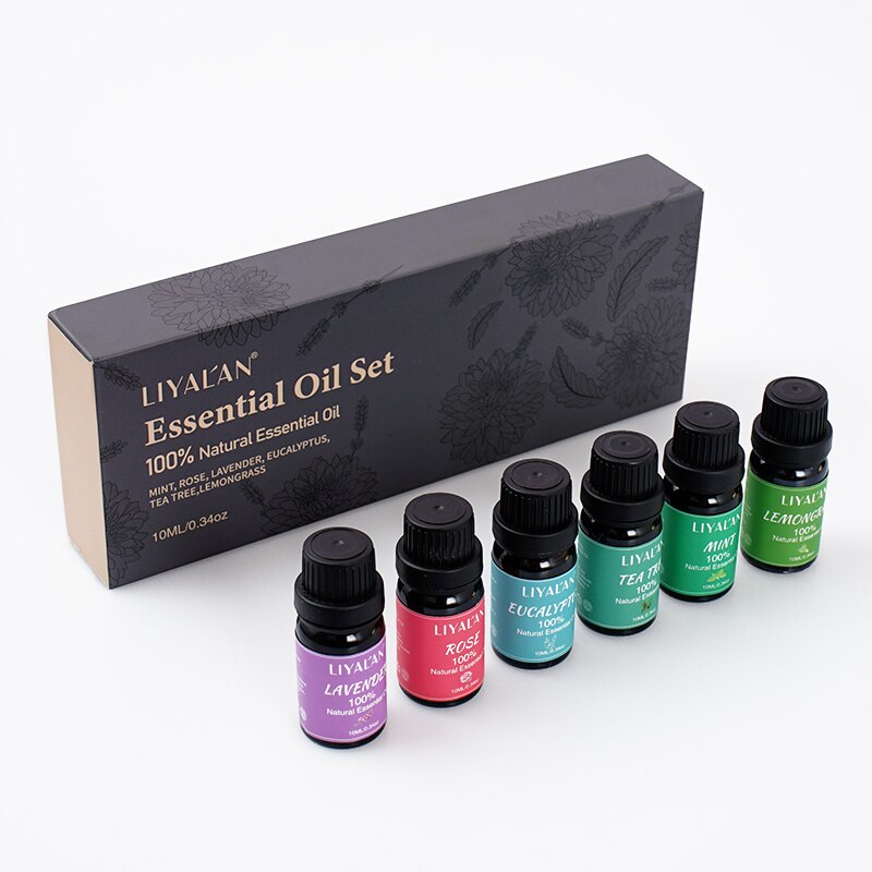 6-Piece Pure Essential Oil Gift Set