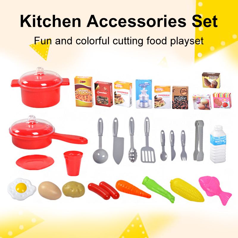 38-Piece Simulation Kitchen Set Toys