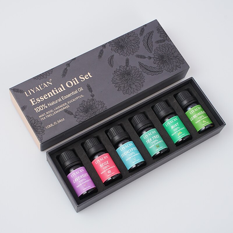 6-Piece Pure Essential Oil Gift Set