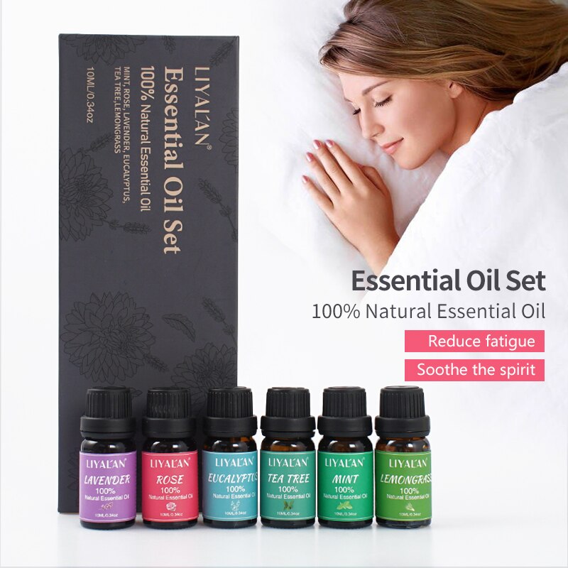 6-Piece Pure Essential Oil Gift Set