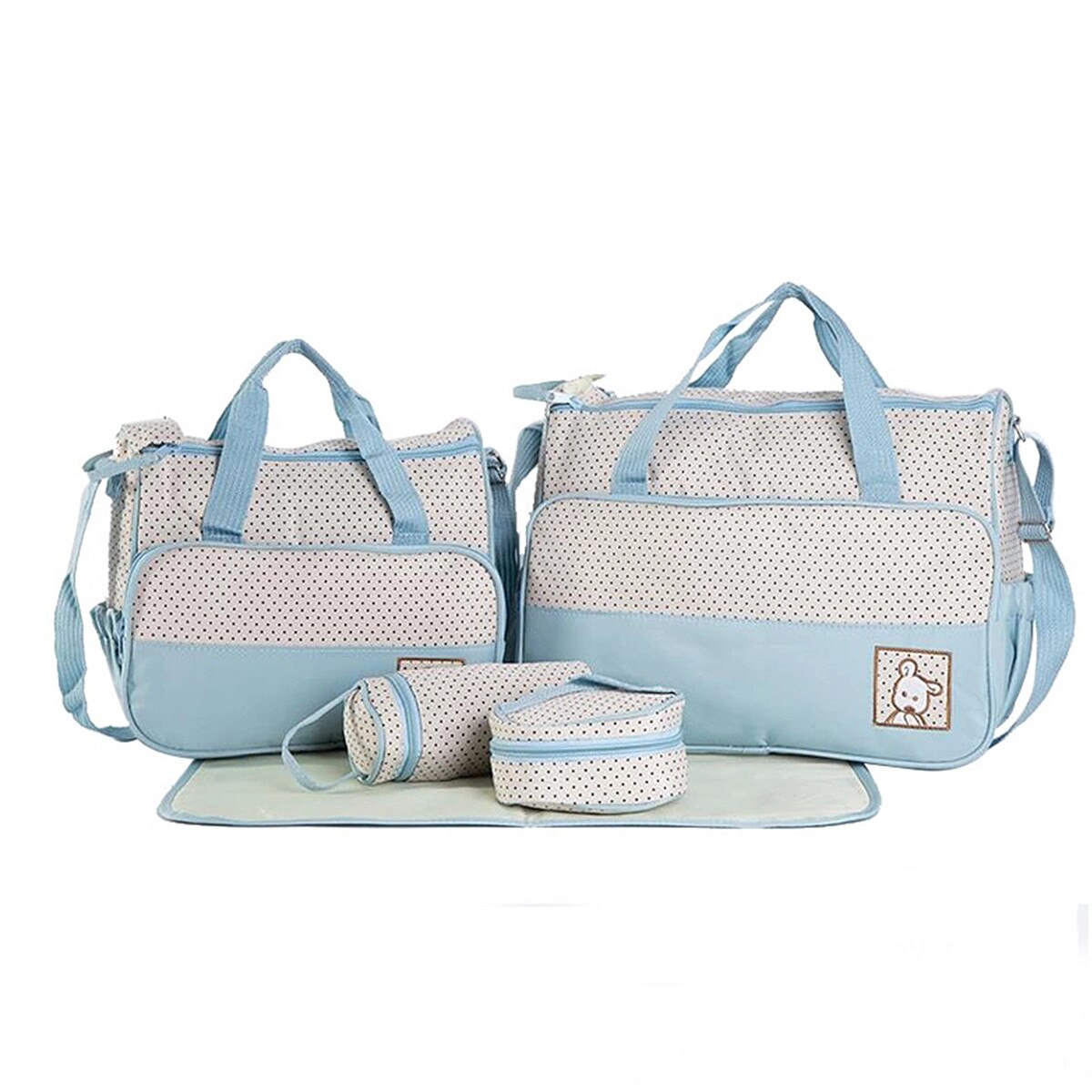 5-Piece Diaper Bag Set