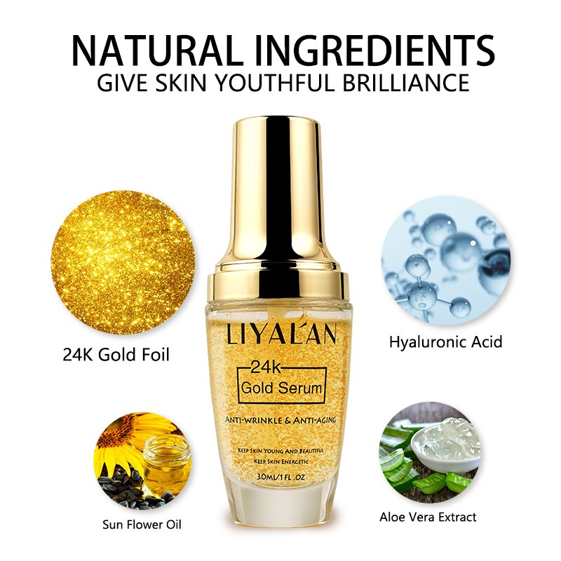 24K Gold Hyaluronic Acid Serum