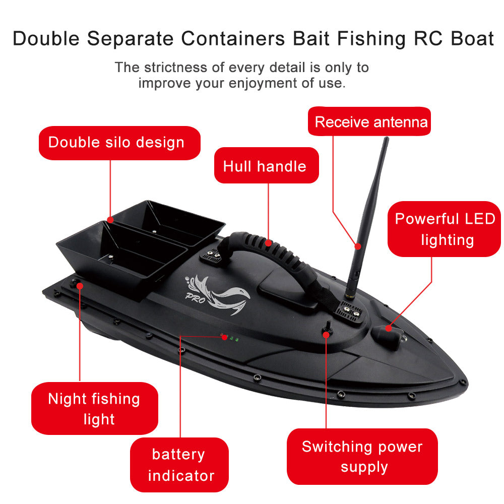 RC Fishing Bait Boat