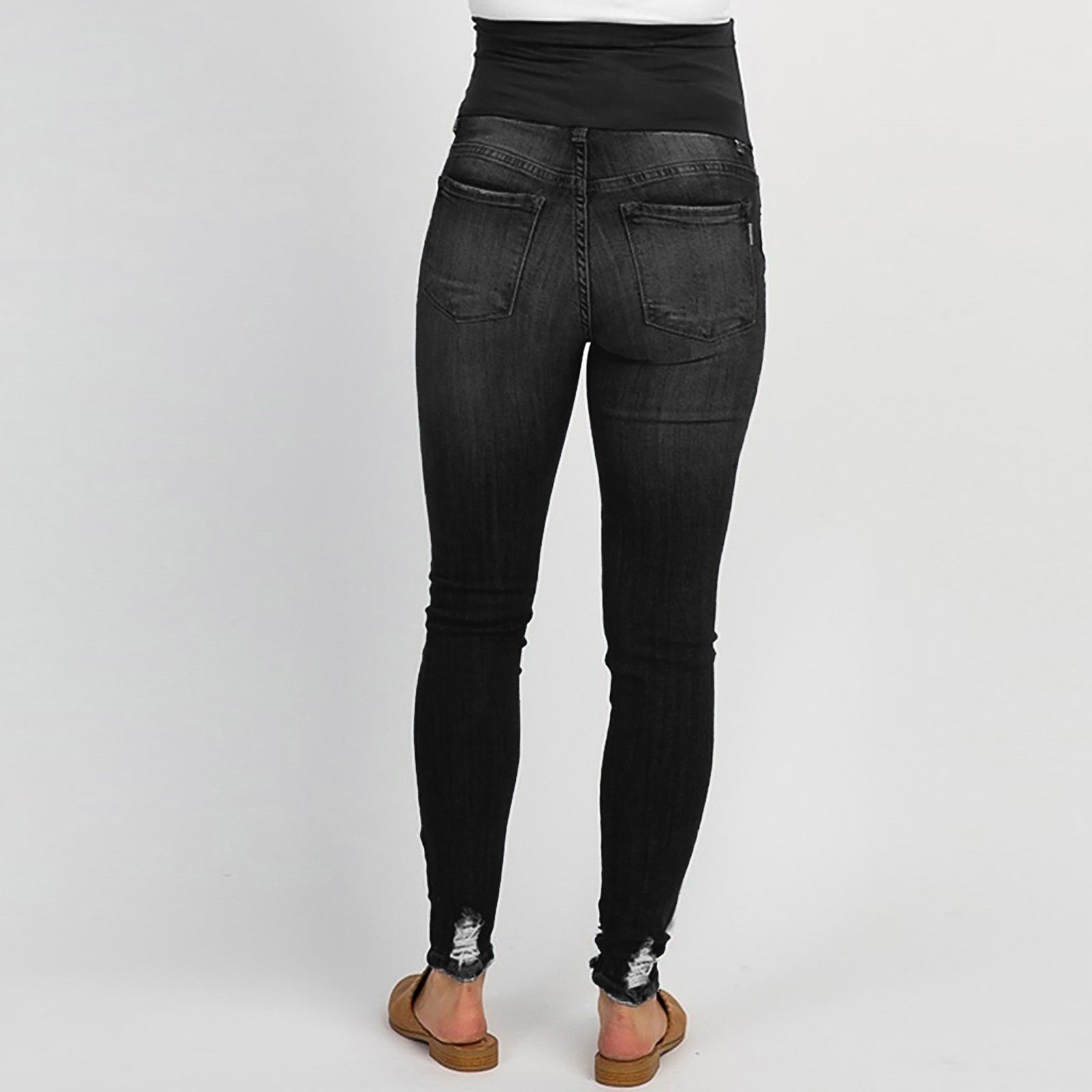 Fashion Maternity Jeans High Waist