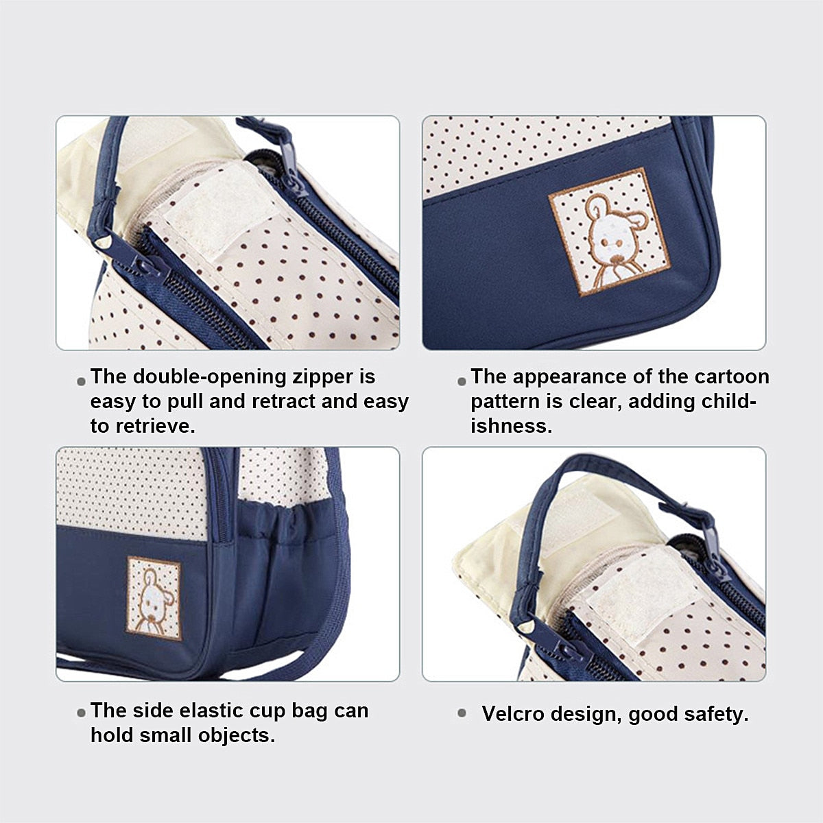 5-Piece Diaper Bag Set