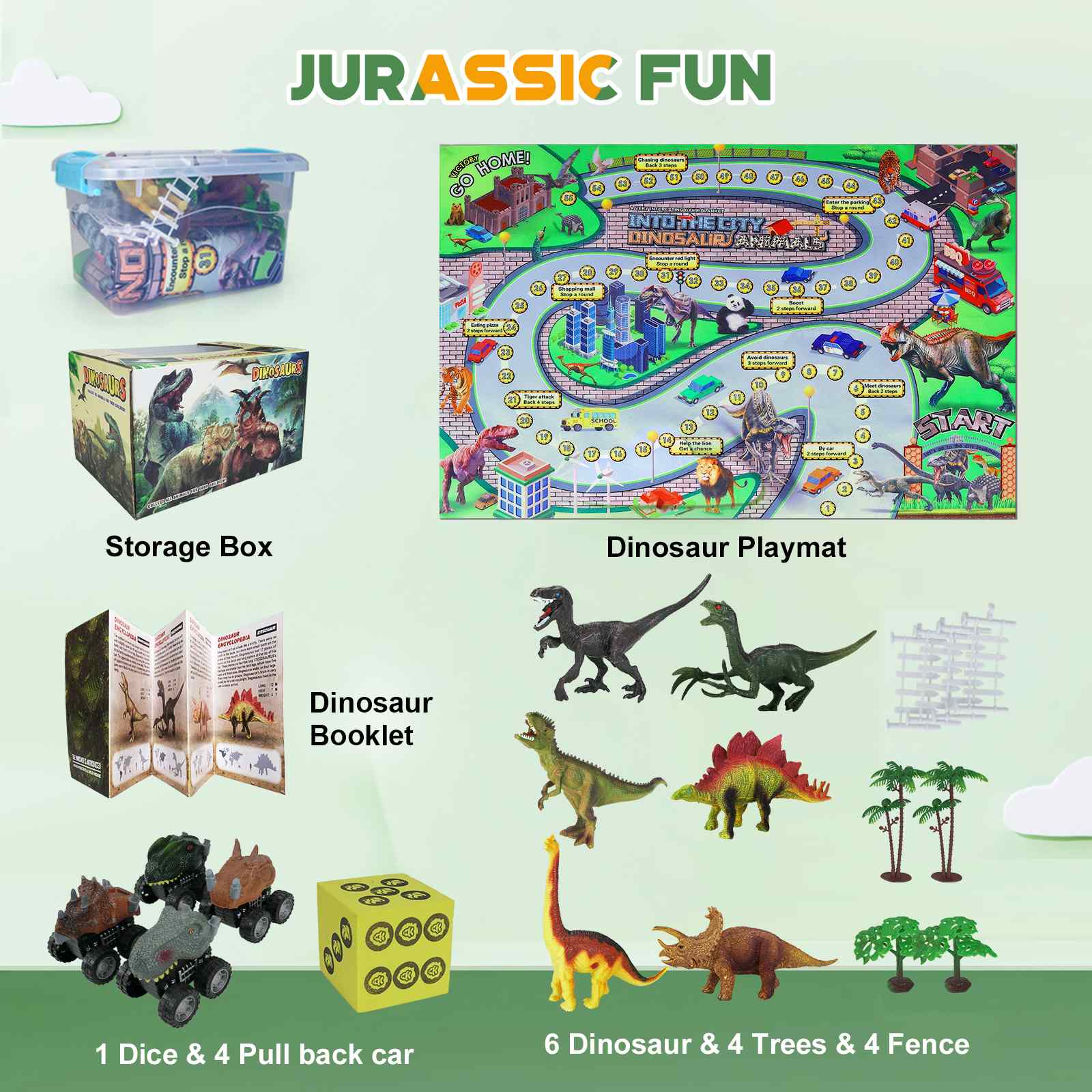 Dinosaur Activity Play Mat