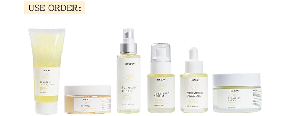 6-Piece Turmeric Skin Care Set