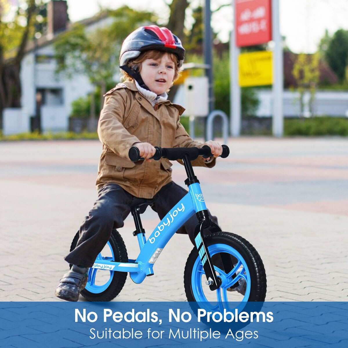 12" High Quality No-Pedal Balance Bike