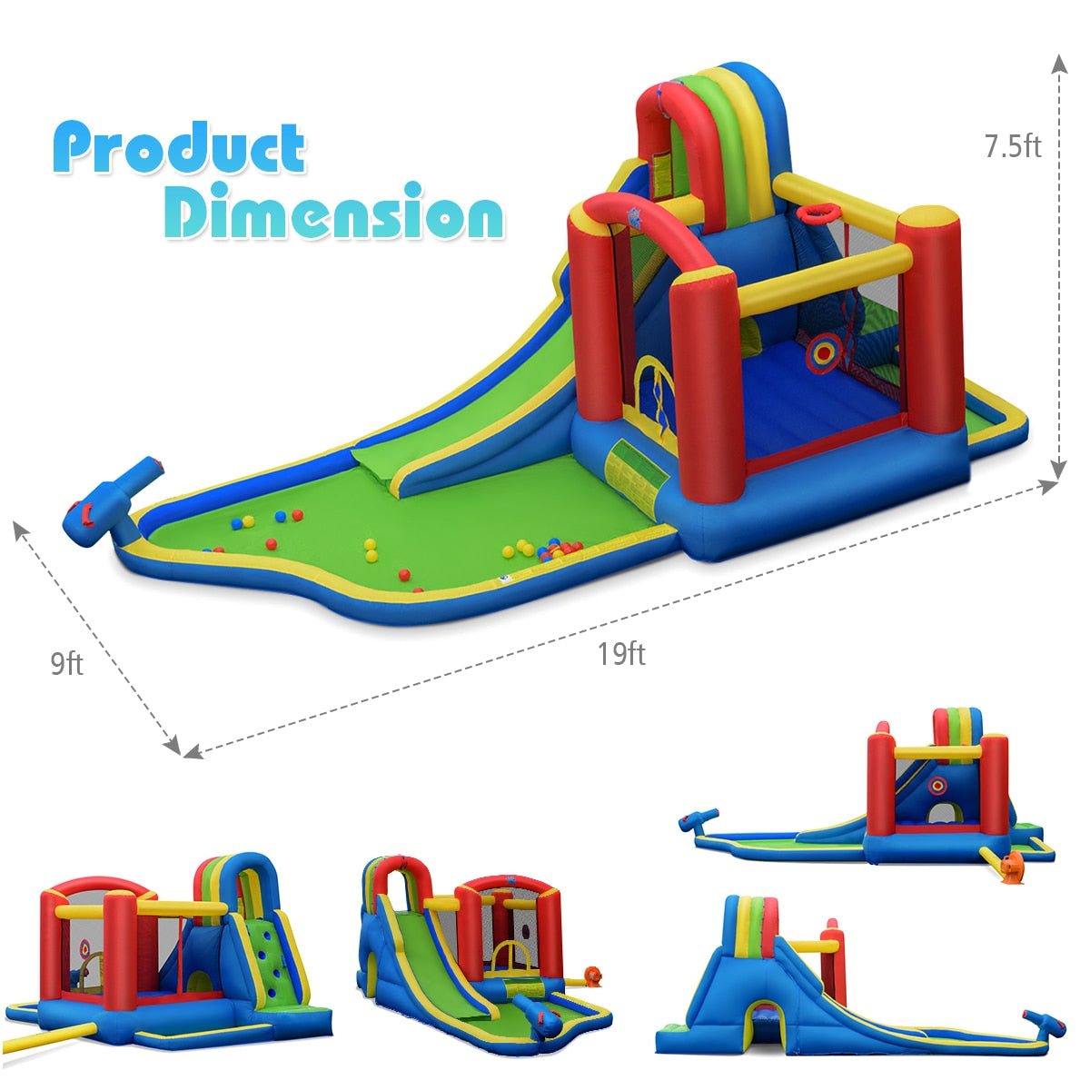 Inflatable Water Slide Bouncer