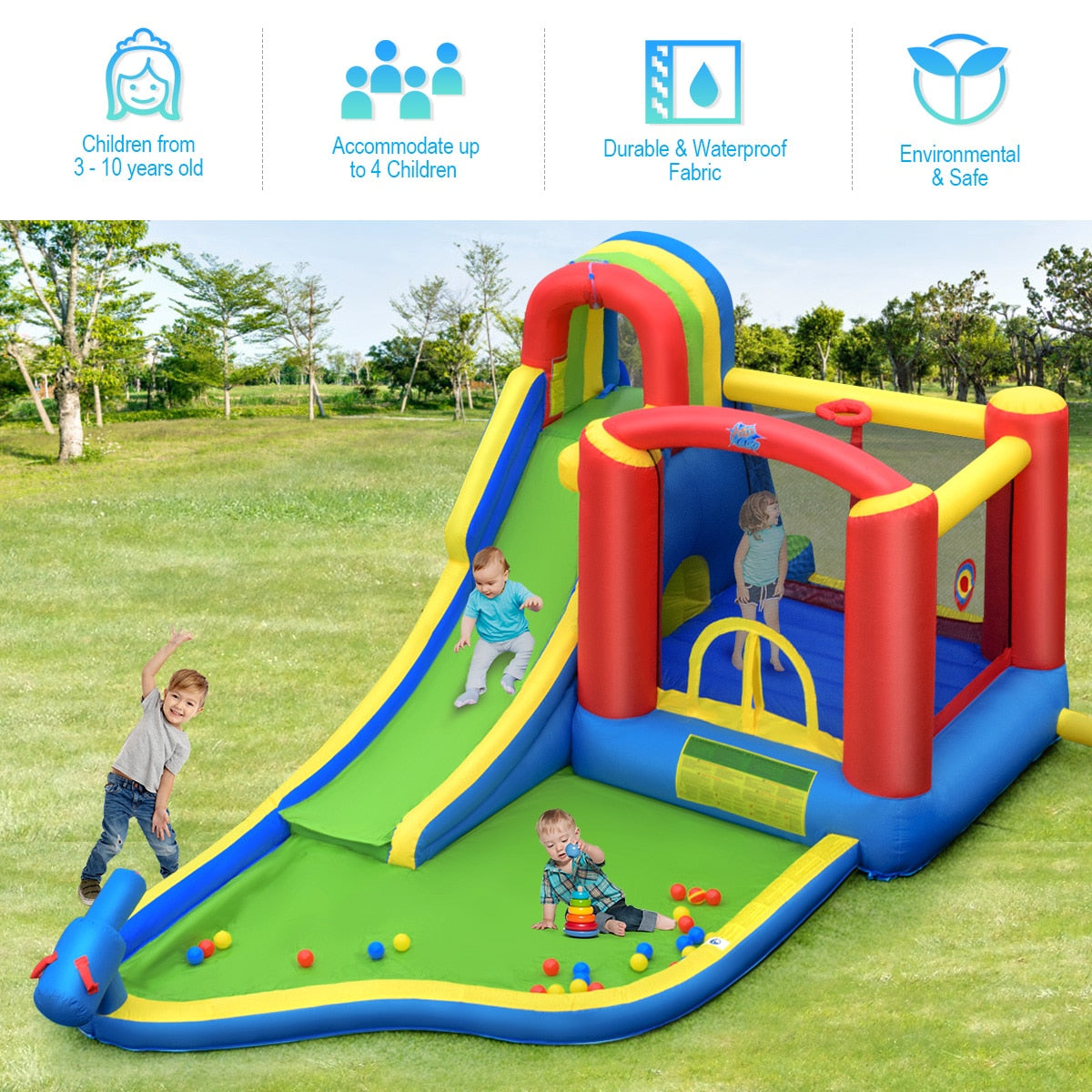 Inflatable Water Slide Bouncer