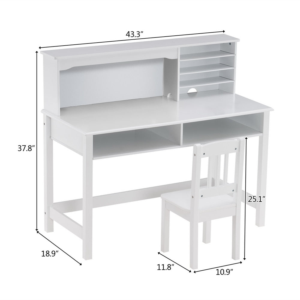 Multifunctional Study Desk & Chair Set