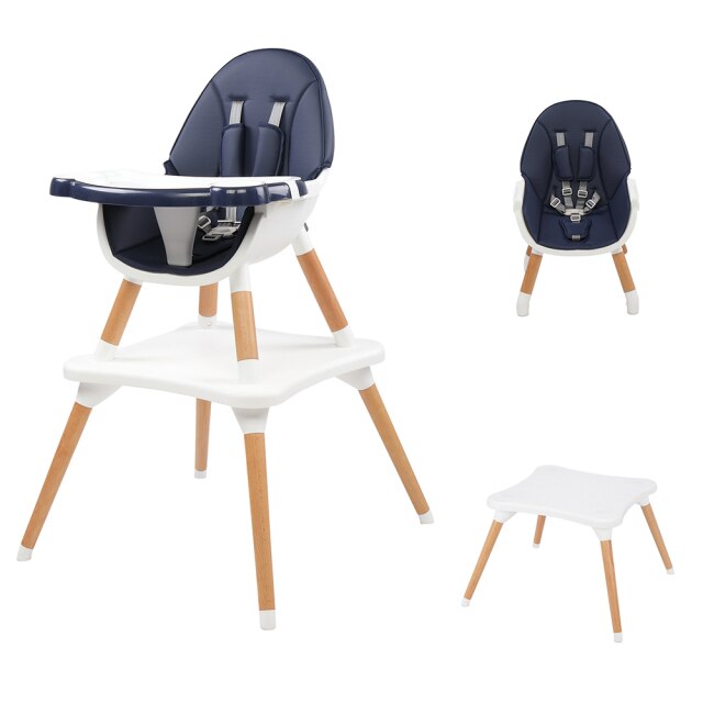 5-in-1 Convertible High Chair in Navy