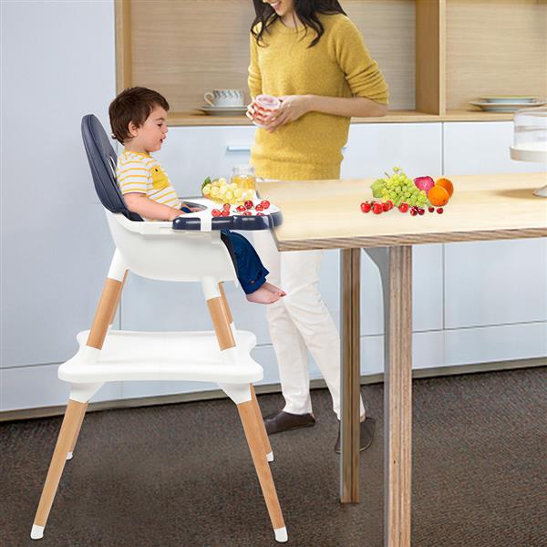 5-in-1 Convertible High Chair in Navy