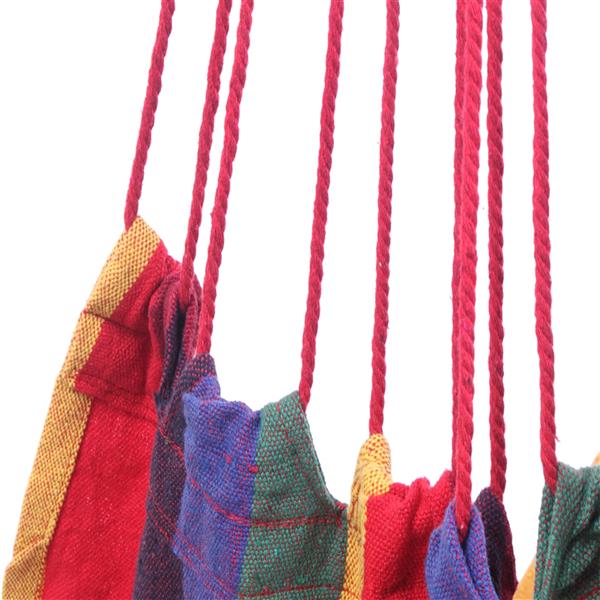 Colorful Hammock Chair Swing with Pillows