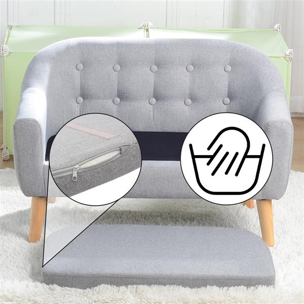 Kids Single Sofa with Cushion