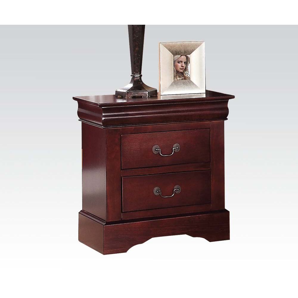 Exquisite Wooden Louis Philippe III Nightstand