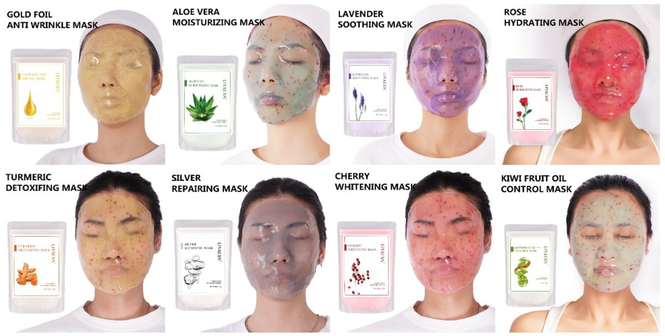 Jelly Face Mask Powder 8 Flavours