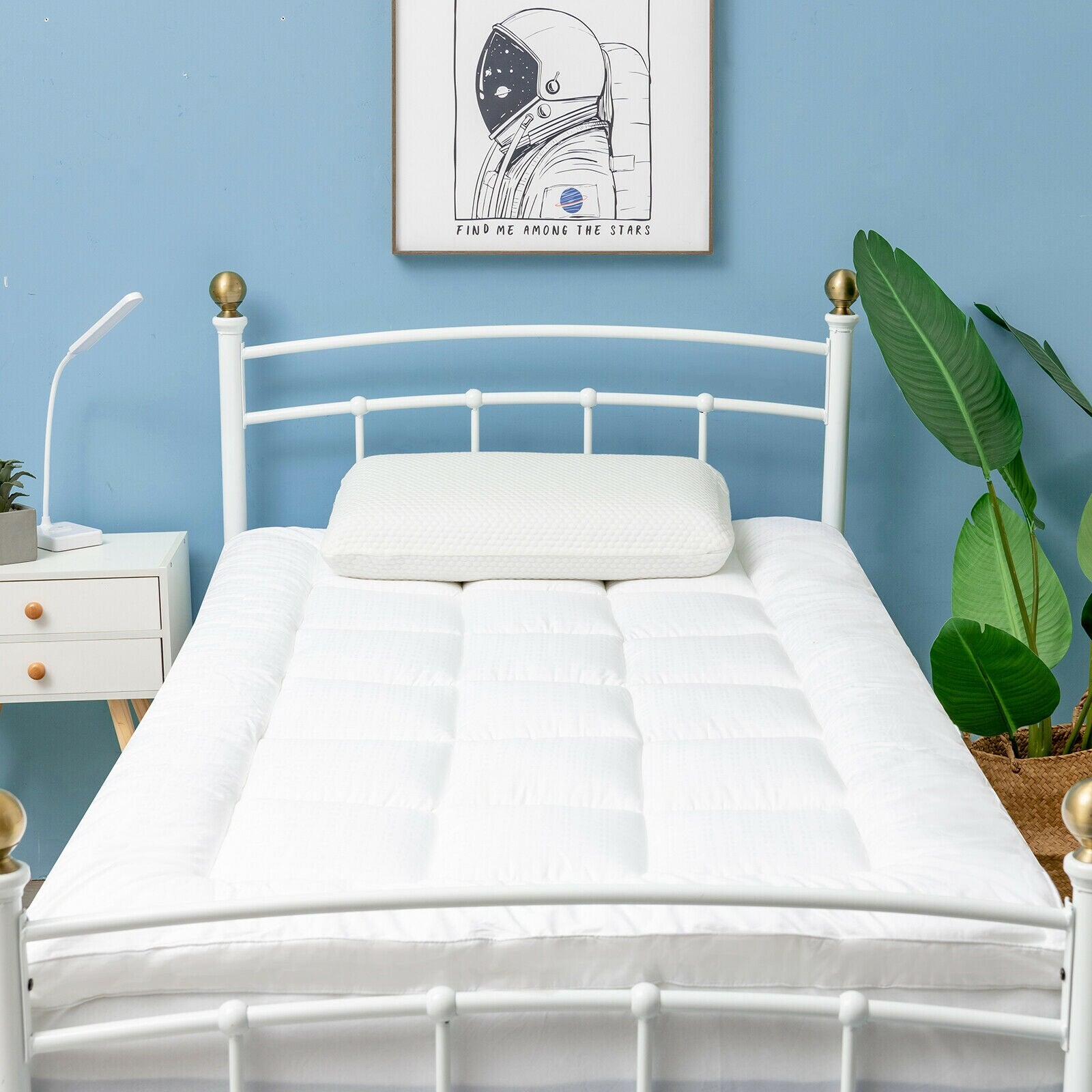 Cotton Twin Mattress Pad