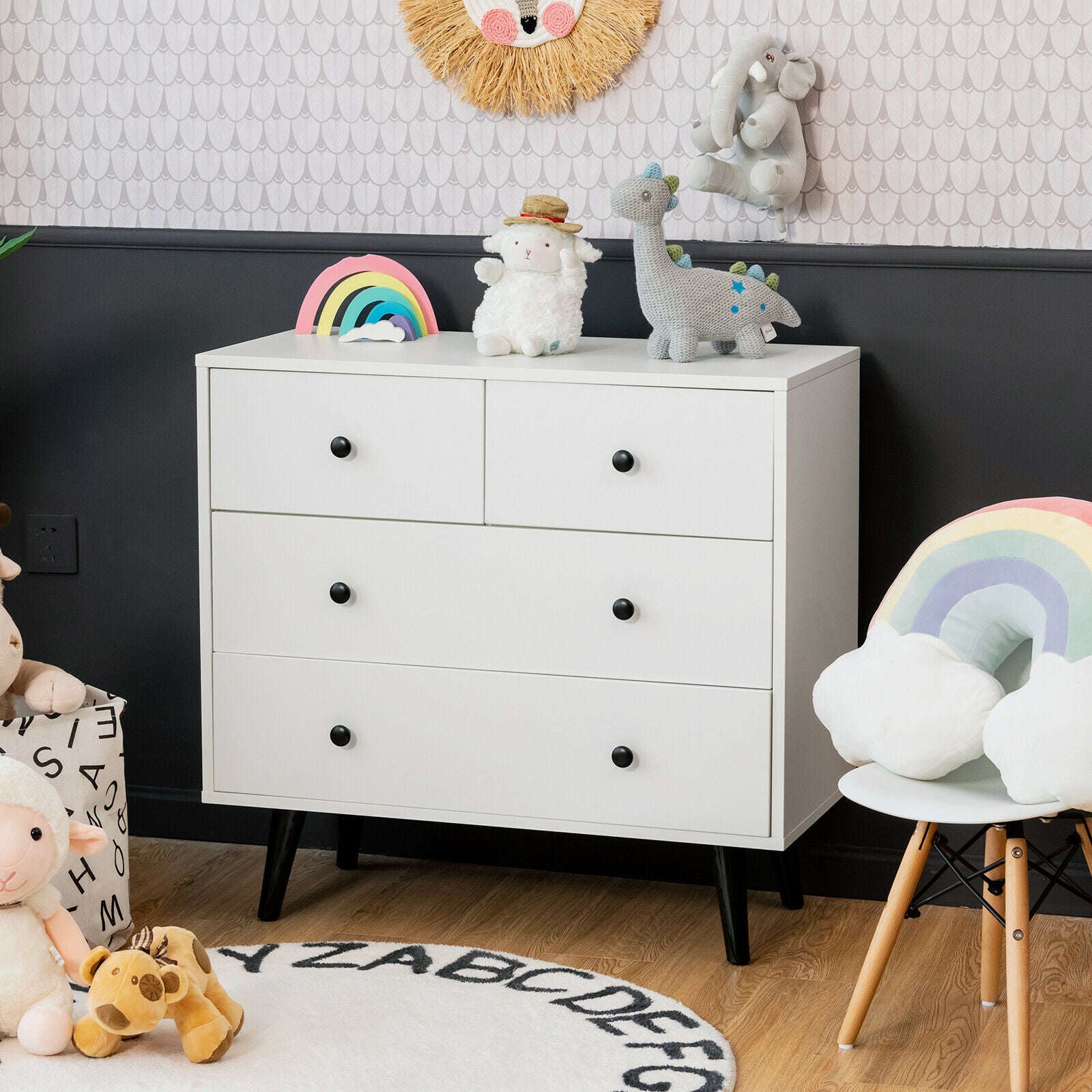 4-Drawer Modern Dresser