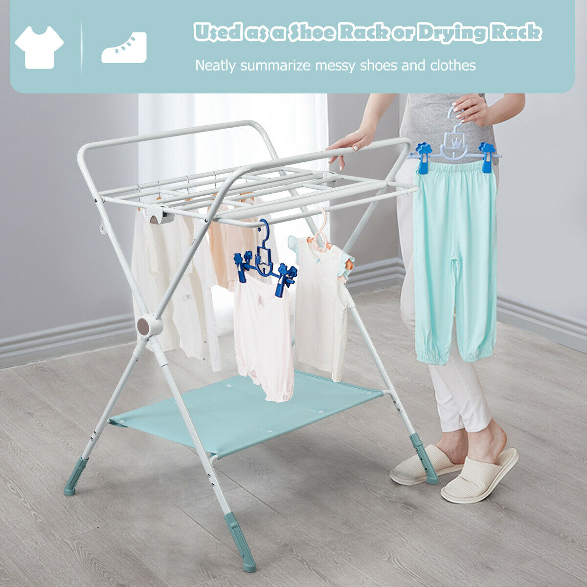 Baby Changing Table with Storage