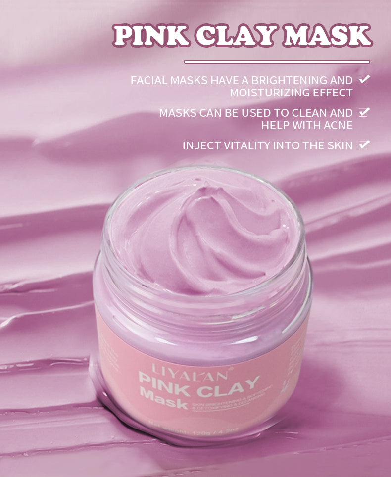 Rose Pink Clay Mask