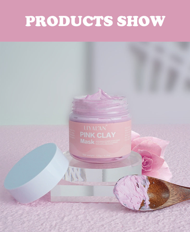 Rose Pink Clay Mask