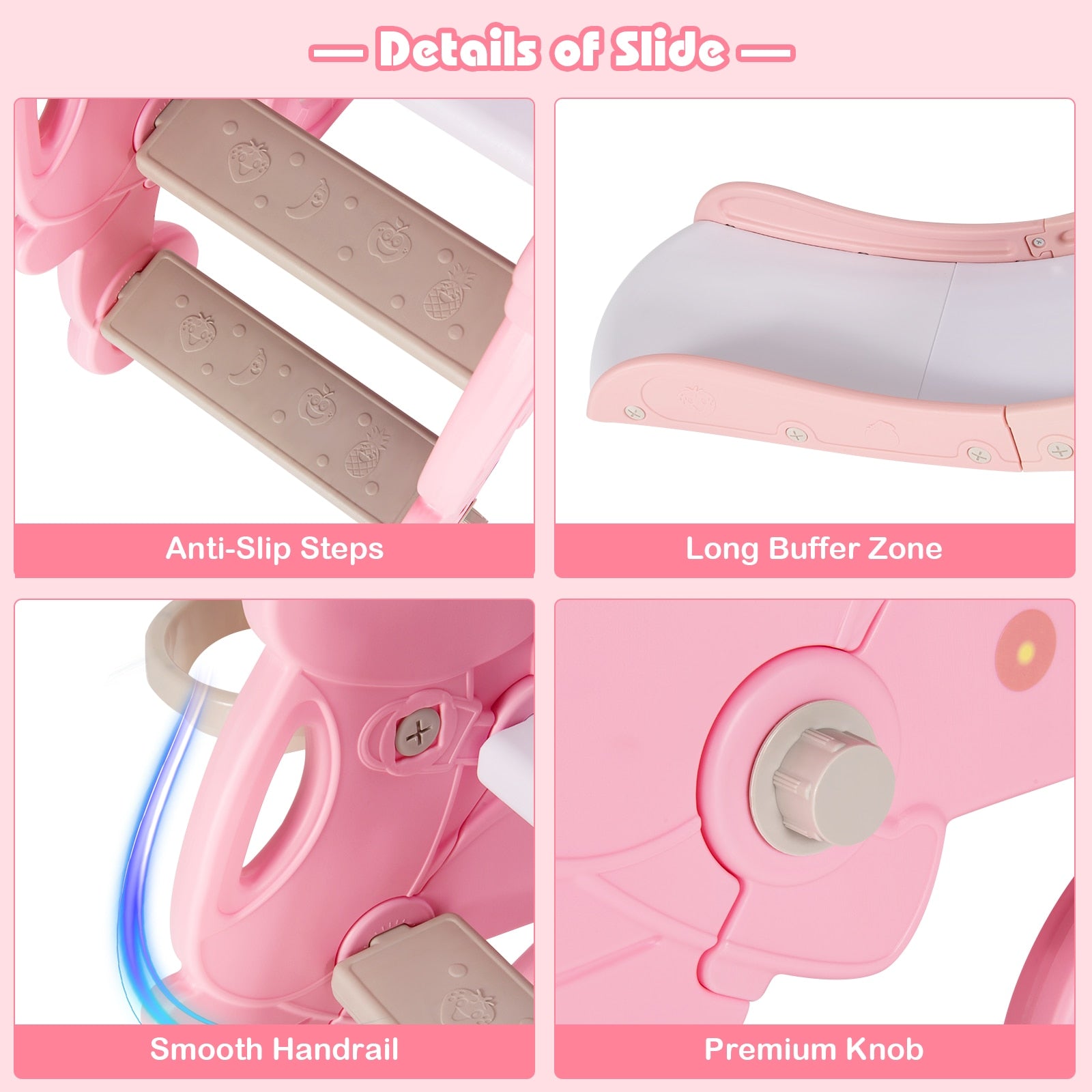 4-in-1 Foldable Slide with Ball