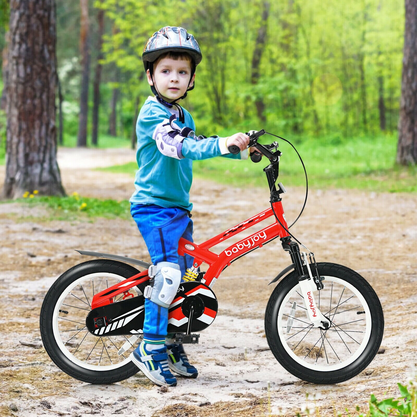 16" Adjustable Freestyle Bicycle with Training Wheels