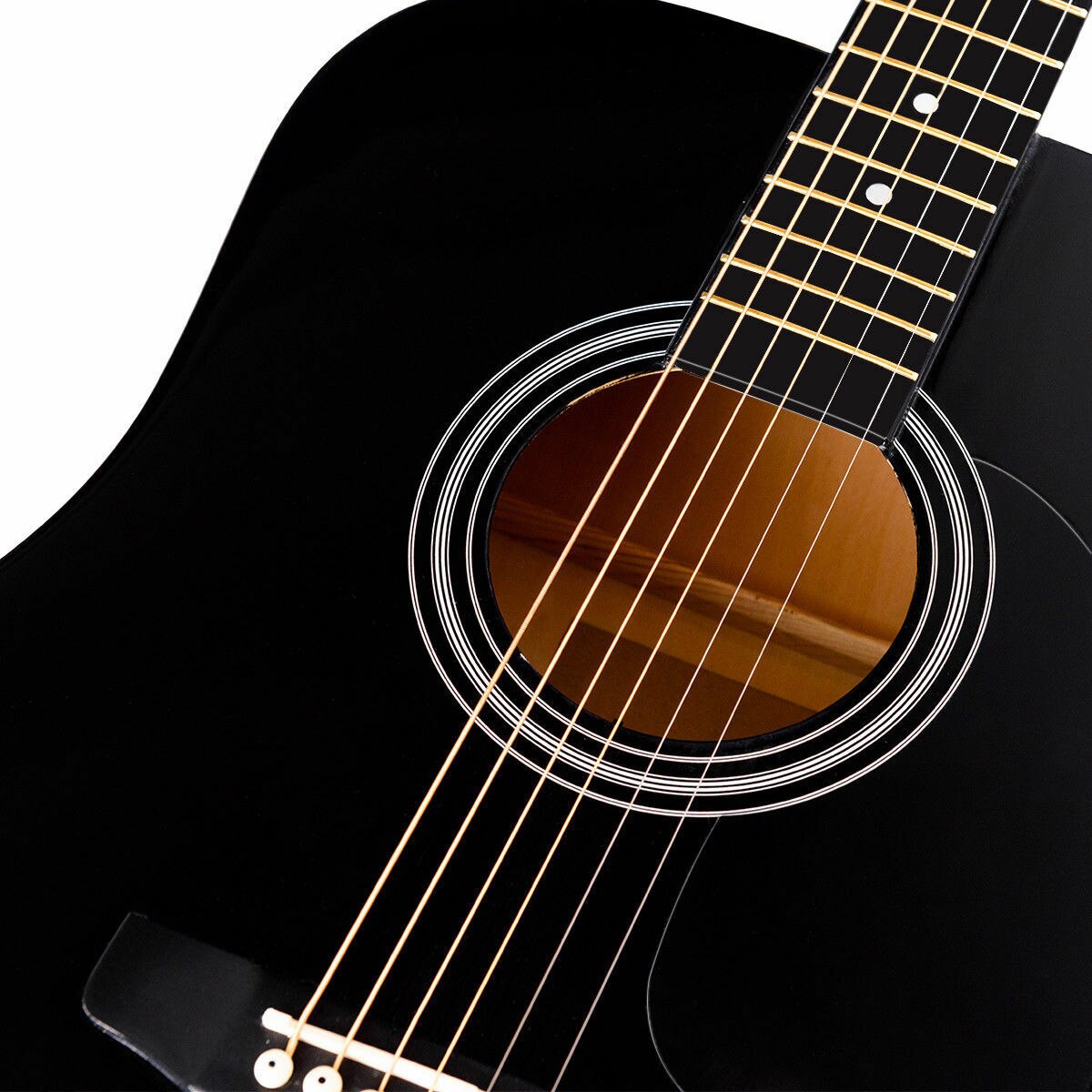 41" 6-String Acoustic Folk Guitar for Beginners