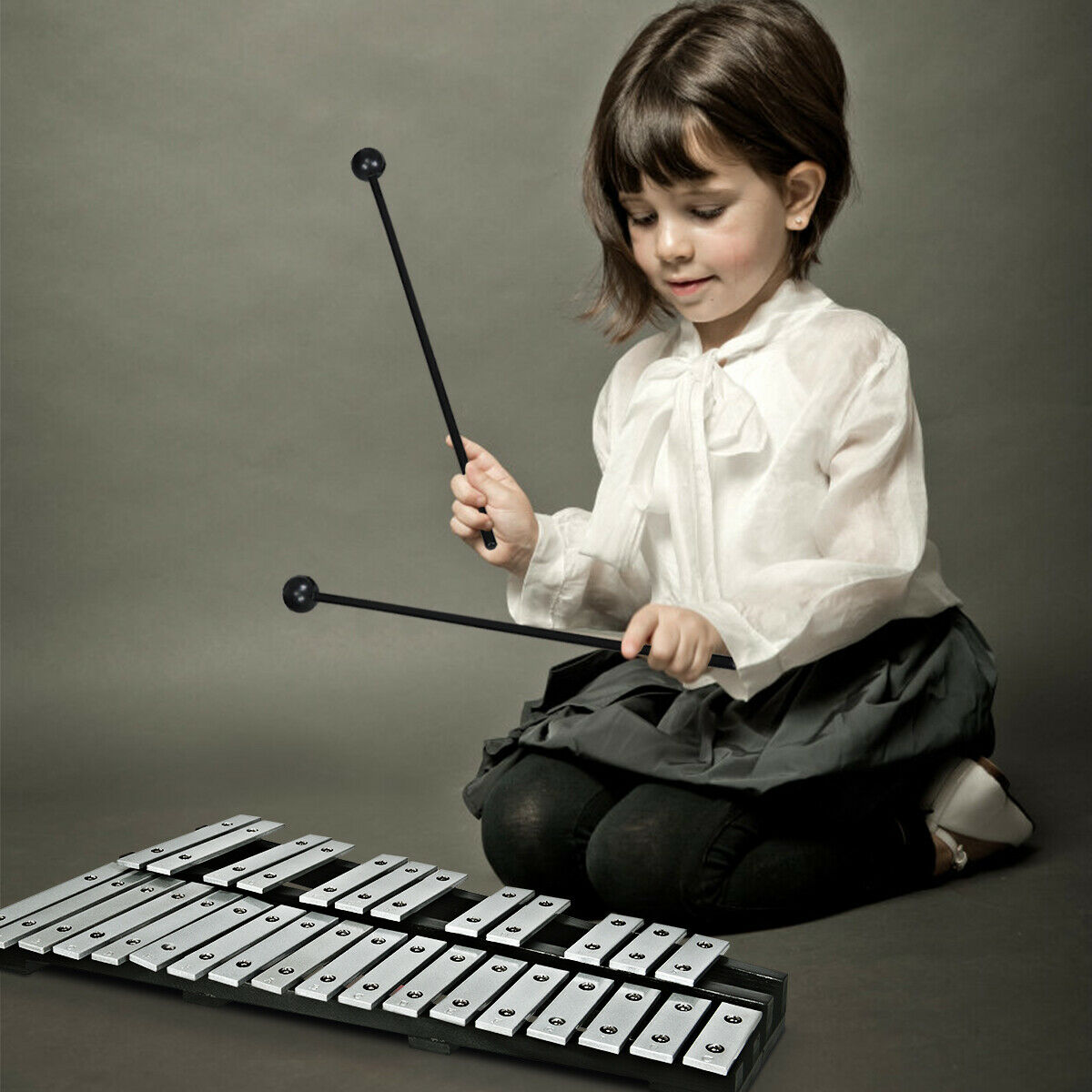 30 Note Foldable Kids Glockenspiel Xylophone