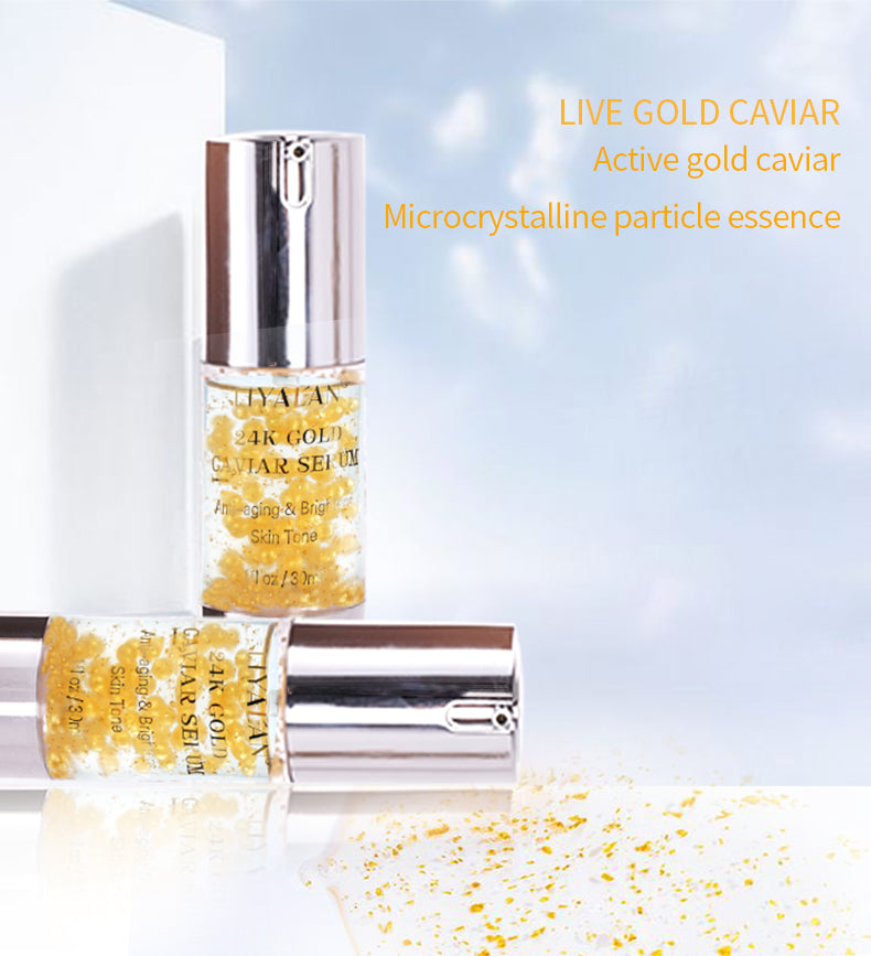 24K Gold Caviar Face Serum