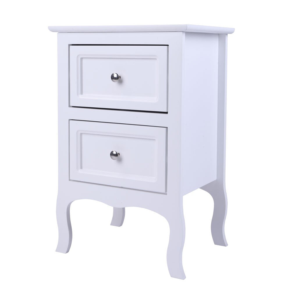 Country Style Two-Tier Nightstand