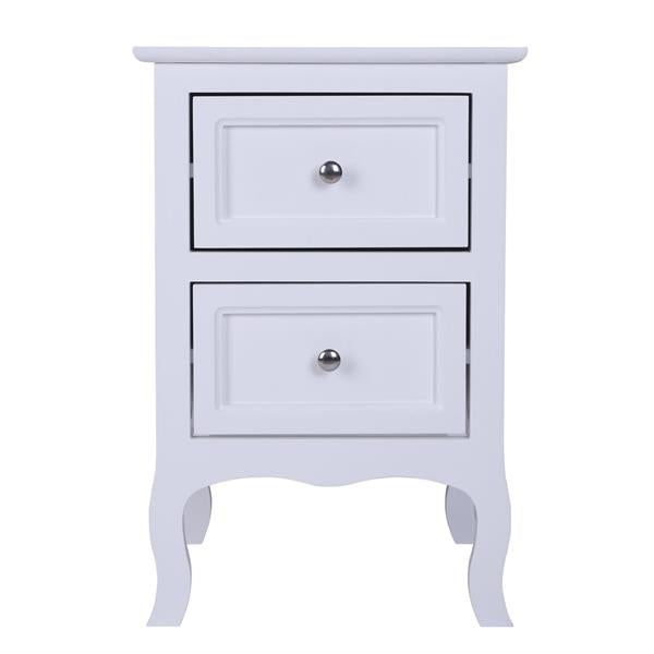 Country Style Two-Tier Nightstand