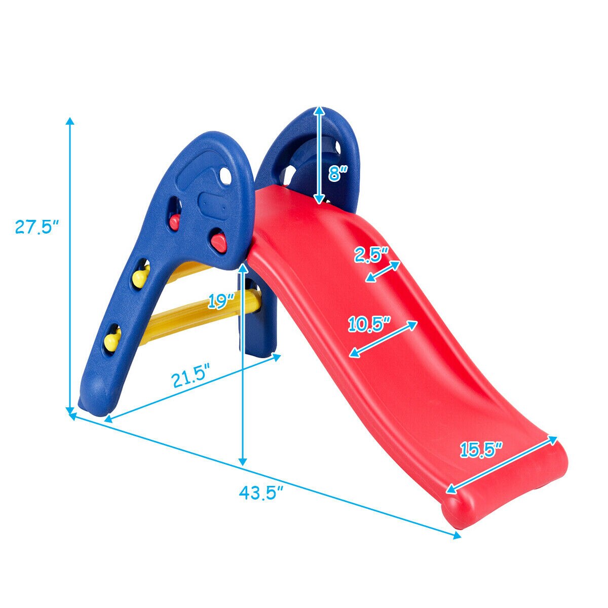 2-Step Folding Slide for Indoor & Outdoor