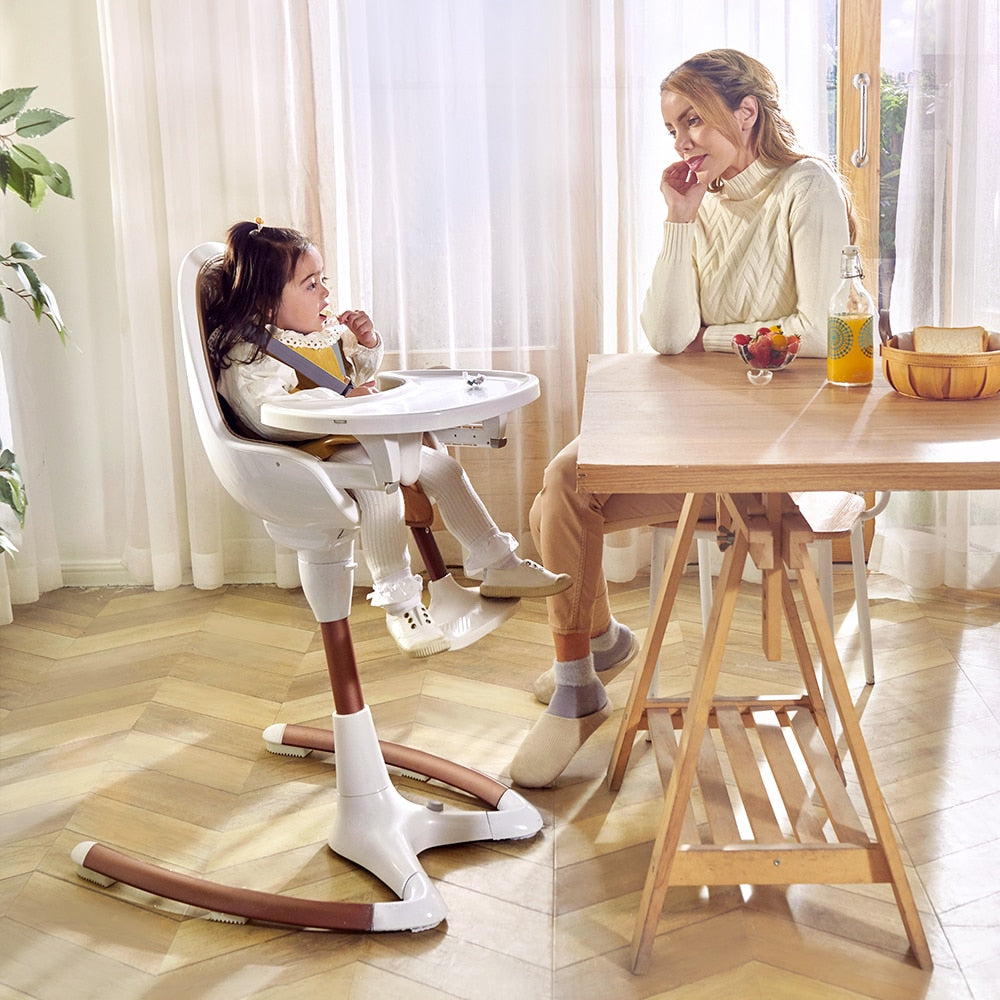 Multifunctional 360° Rotate Baby High Chair